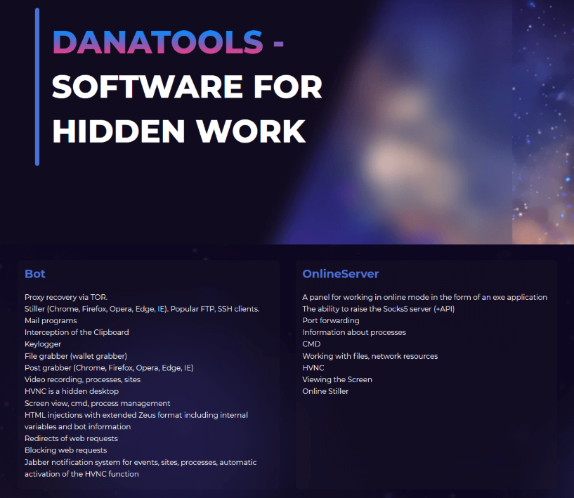 Oops: DanaBot Malware Devs Infected Their Own PCs